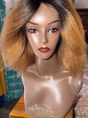 Ombre Brown to Honey Blonde Women’s Wig